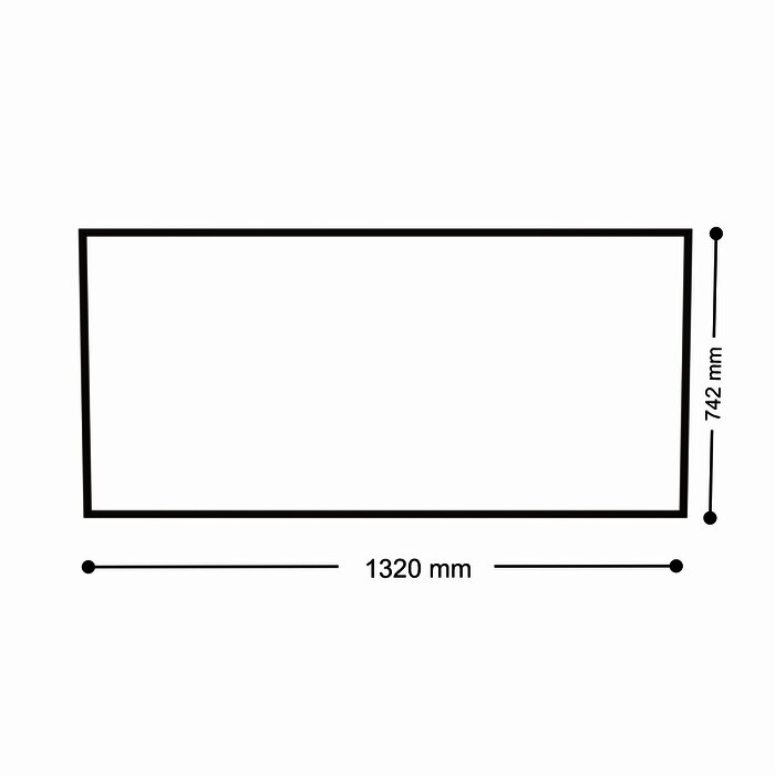 EMPAQUE MAGNETICO 742X1320MM