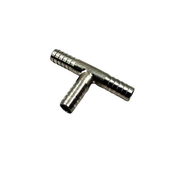 TEE 1/4 ACERO INOX BARRIL