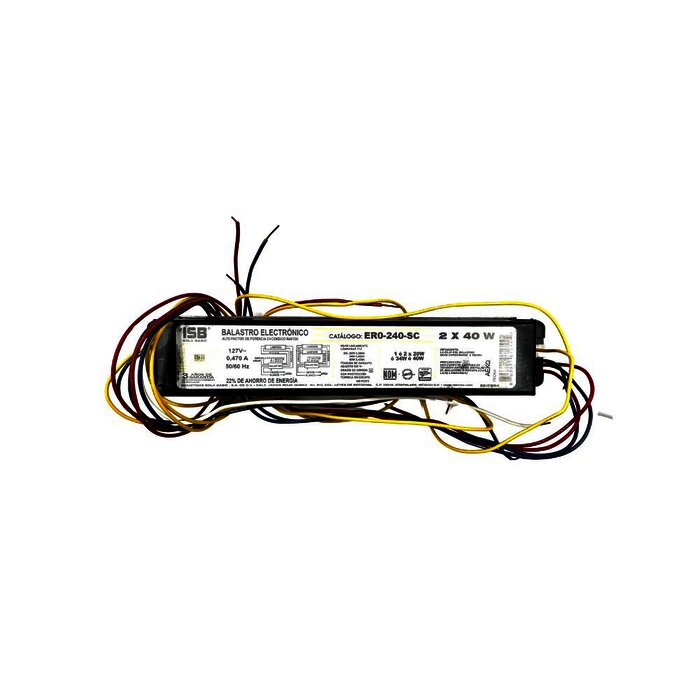 BALAST 2X20 W T-12 RCP-4412A SOLABASIC