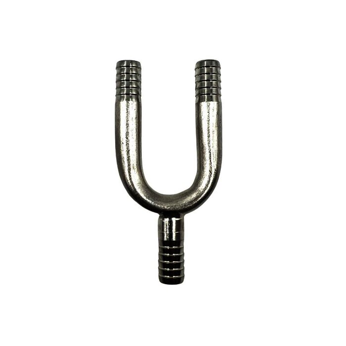 Y ACERO INOX 3/8" SSYC2 P/BARRIL