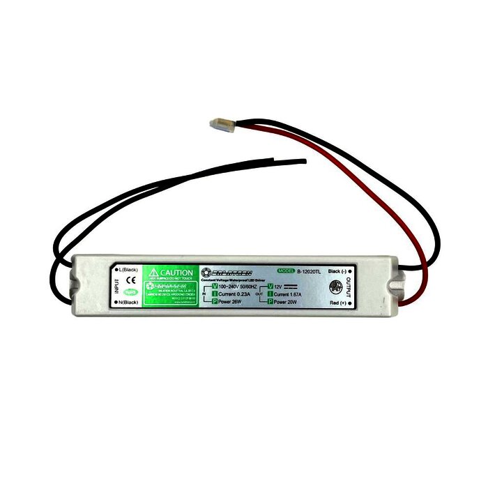 ADAPTADOR B-12020 TL 20W 115/240V C/CON