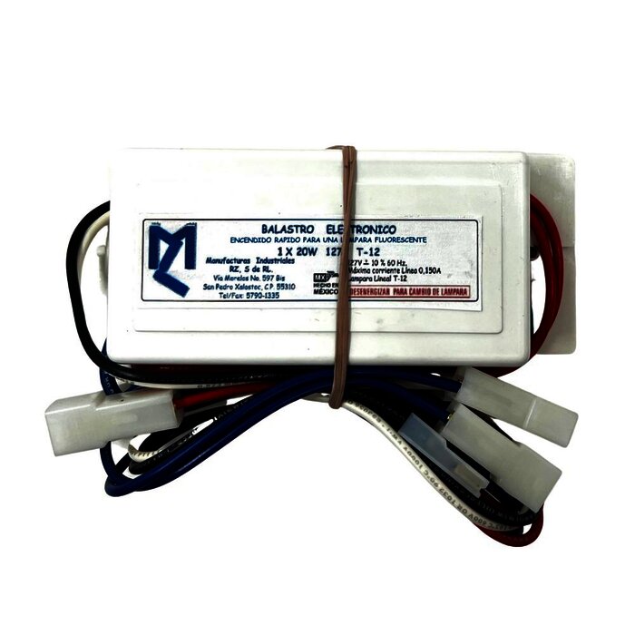 BALASTRA ELECT 1X20W 115V 60HZ