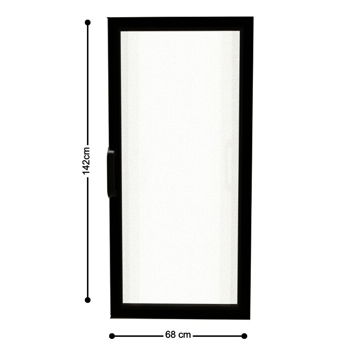 PUERTA PLAST NEG R36CC DER C/ETIQ TOR