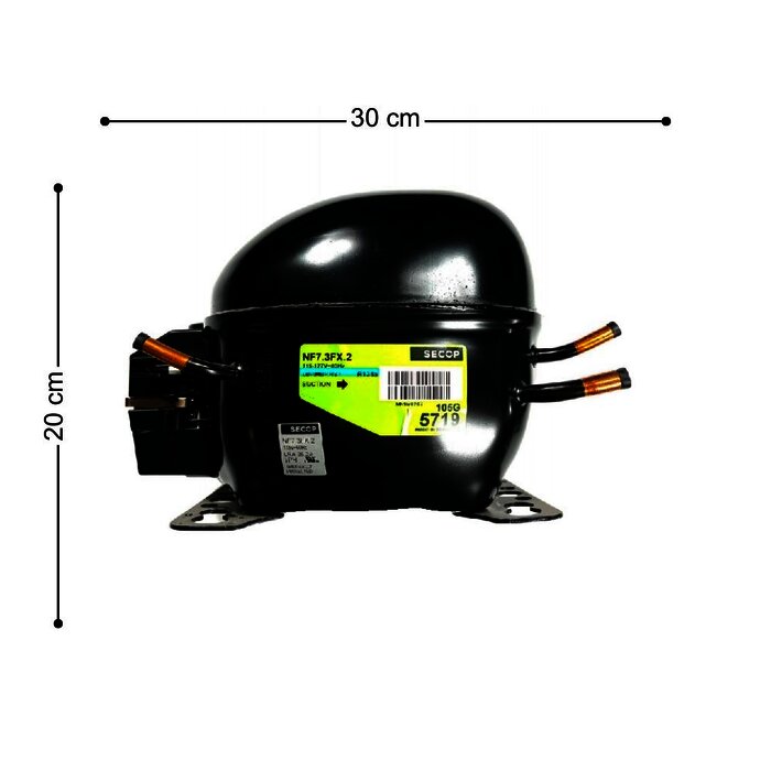 COMPRESOR SEC NF7.3FX.2 115V 60HZ