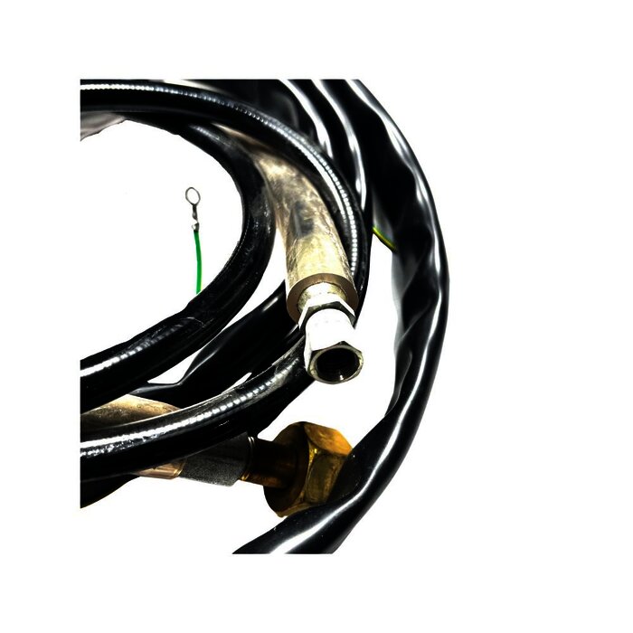 MANGUERA NYL 6' FLARE 1/4" P/CONEX CO2