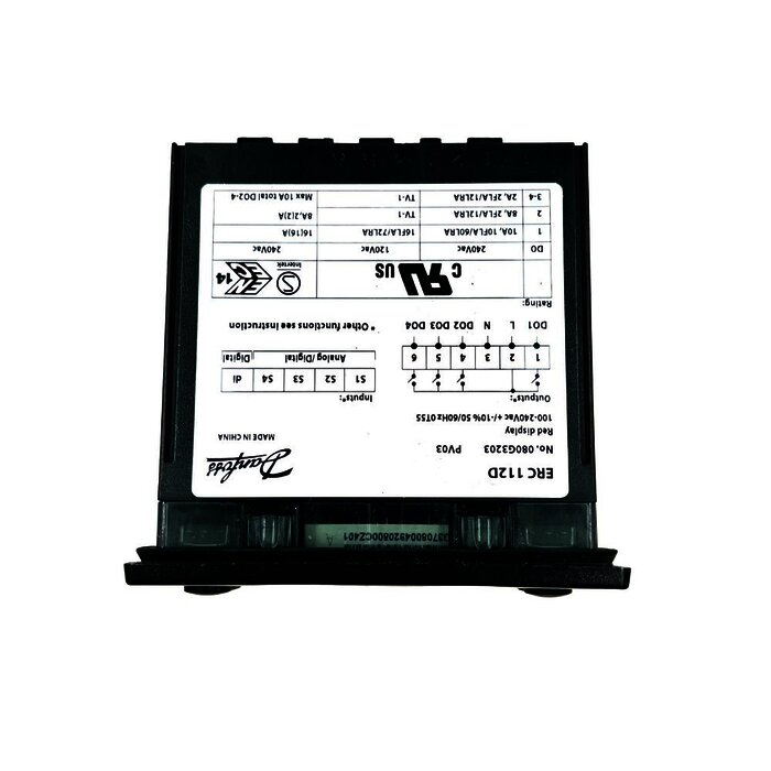 CONTROL ERC112D CON 115V RG'S FRS