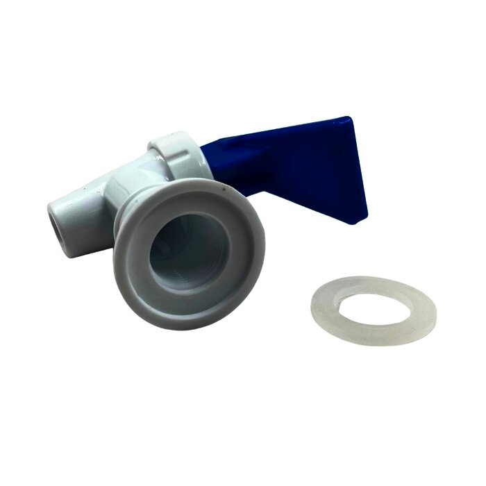 LLAVE AGUA FRIA 3/4" AZU HEMBRA P/DIS