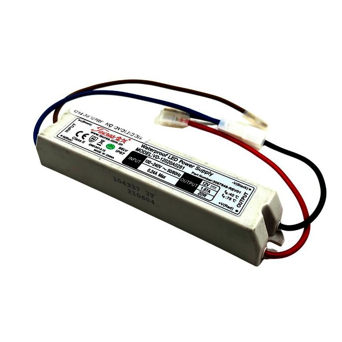 ADAPTADOR VD-12020A0281 20W 12VDC C/CON