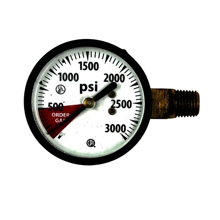 MANOMETRO ALTAPERLICK2489R 0-3000 LBA