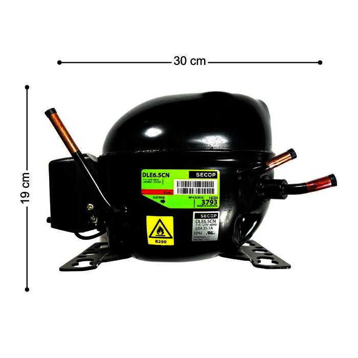 COMPRESOR SEC DLE6.5CN 115V 60HZ R2 MX