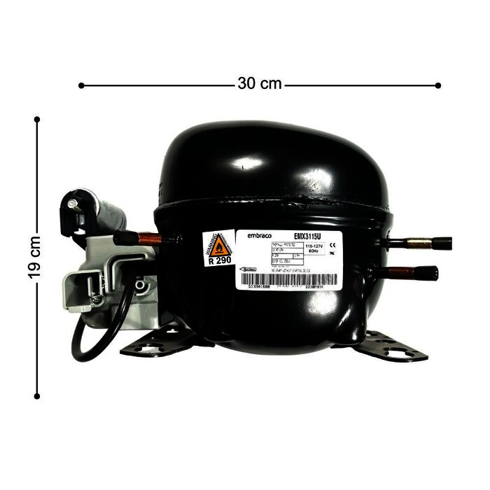 COMPRESOR EMB EMX3115U 115V 60HZ R2