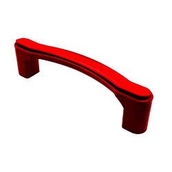 JALADERA PLAST CURVA ROJ1795C