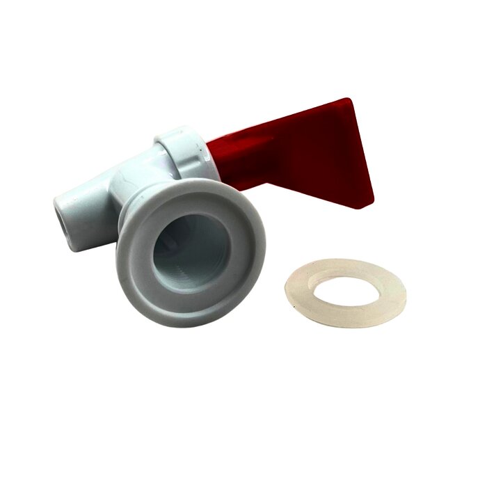 LLAVE AGUA CALIENTE 3/4" ROJ HEMB P/DIS