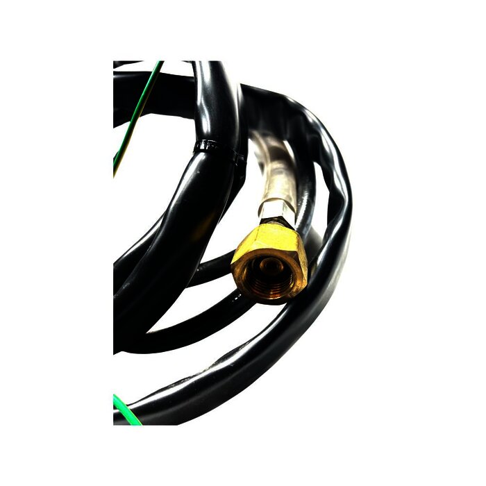 MANGUERA NYL 6' FLARE 1/4" P/CONEX CO2