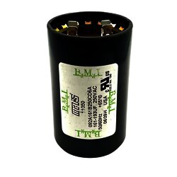 CAPACITOR 161-193MFD 165VAC 50/60HZ CAPACITOR 161-193MFD 165VAC 50/60HZ