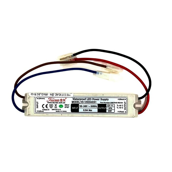 ADAPTADOR VD-12020A0281 20W 12VDC C/CON