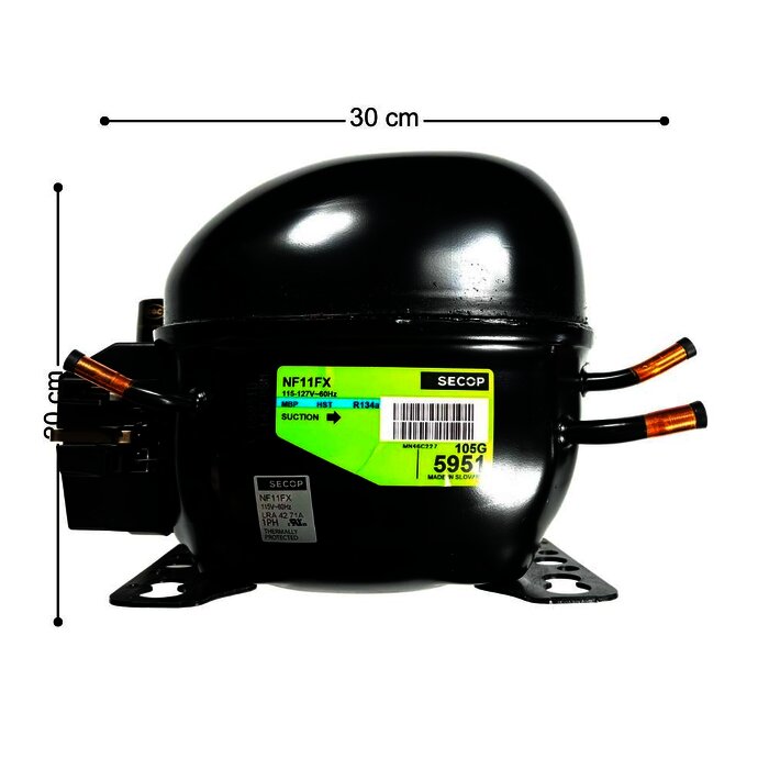 COMPRESOR SEC NF11FX 115V 60HZ