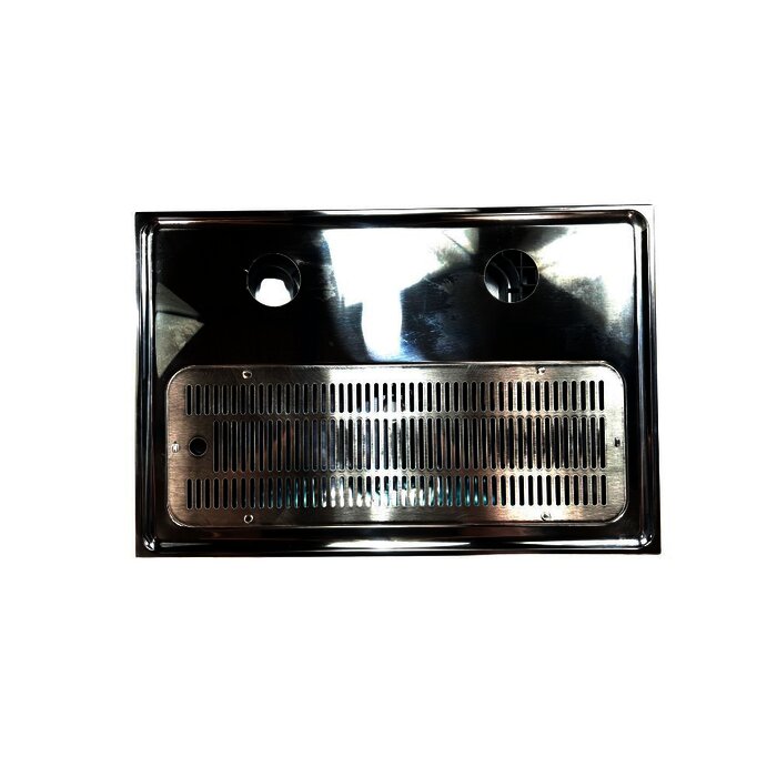 CHAROLA MET 2 TORRES CER 60X40CM