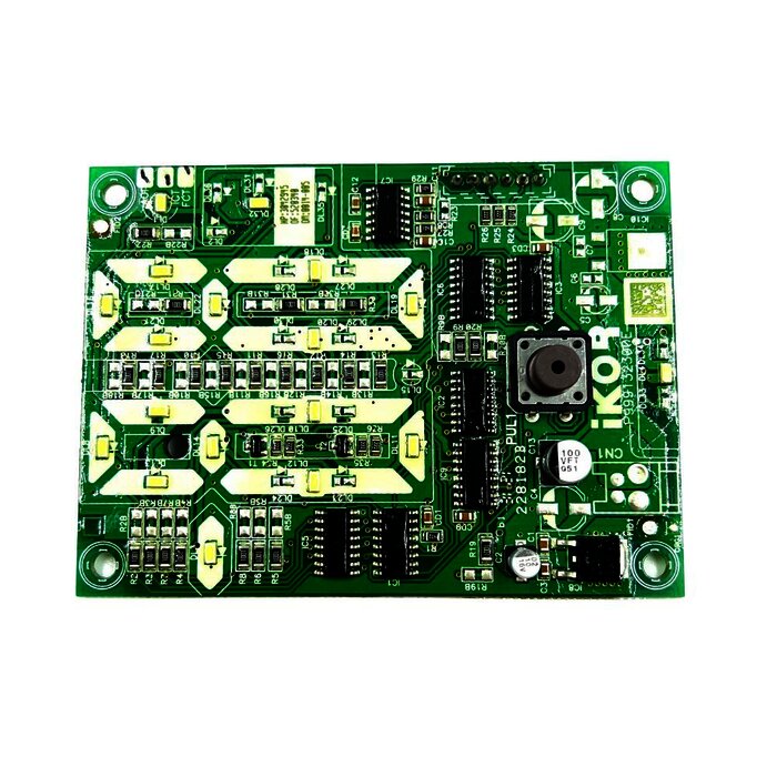 TARJETA DPLAY CIR N BLA