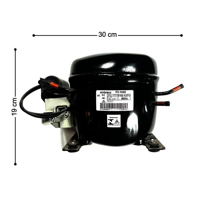 COMPRESOR EMB FFU70HAK 115V 60HZ